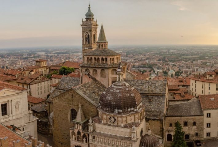 LE GEMME DI BERGAMO- LA CHIESA DI SANTA MARIA MAGGIORE E LA CAPPELLA DEL COLLEONI