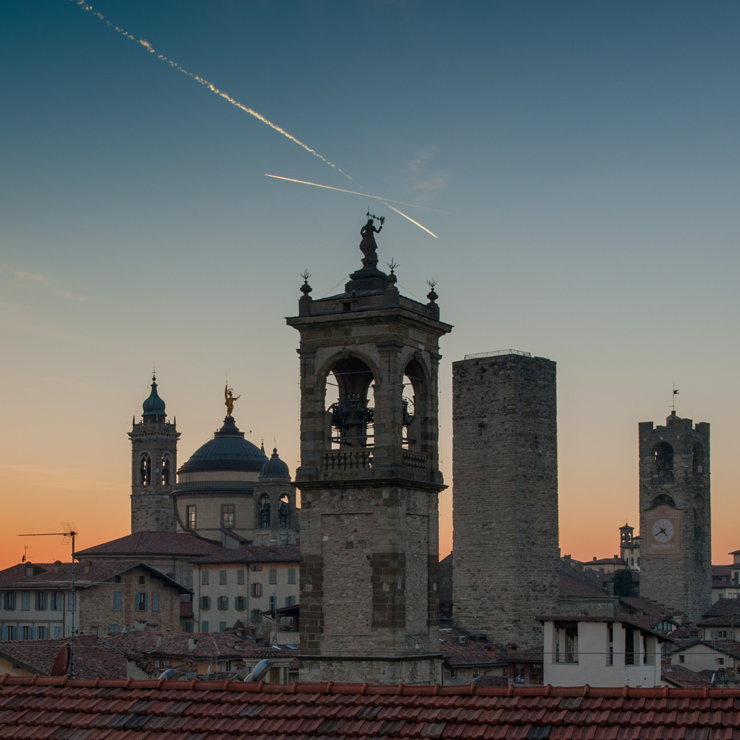 Torre del Gombito a Bergamo Alta