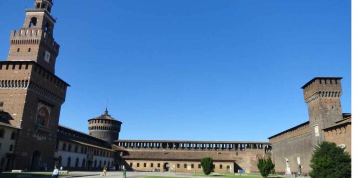 LE MERLATE DEL CASTELLO SFORZESCO
